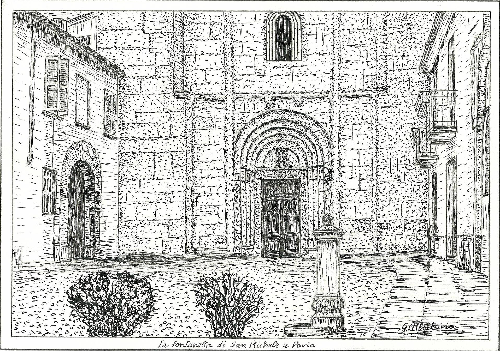 La fontanella di San Michele a Pavia